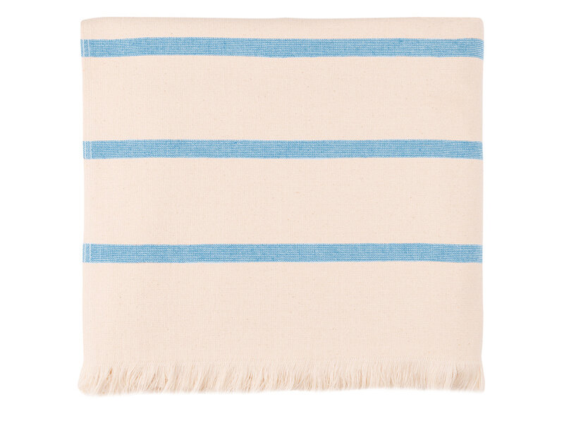 Torres Novas 1845 Beach towel Boa-Nova, Blue - 100 x 180 cm - 100% Cotton