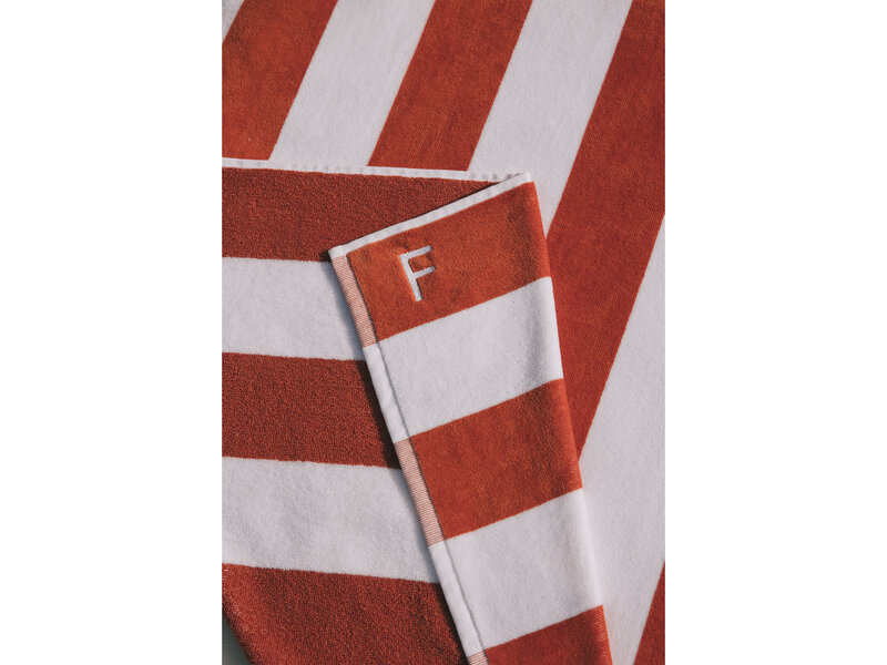 Torres Novas 1845 Torres Novas Beach towel Gibalta 100x180cm Terracotta