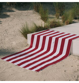 Torres Novas 1845 Strandlaken Gibalta, Rood - 100 x 180 cm - 100% katoen