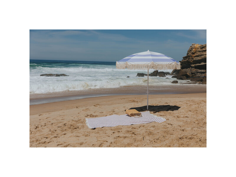 Torres Novas 1845 Textiel Strandlaken Barra, Lavendel- 100 x 180 cm - 100% Katoen