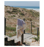 Torres Novas 1845 Textiel Strandlaken Barra, Lavendel- 100 x 180 cm - 100% Katoen