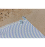 Torres Novas 1845 Strandtuch Barra, Blau – 100 x 180 cm – 100 % Baumwolle