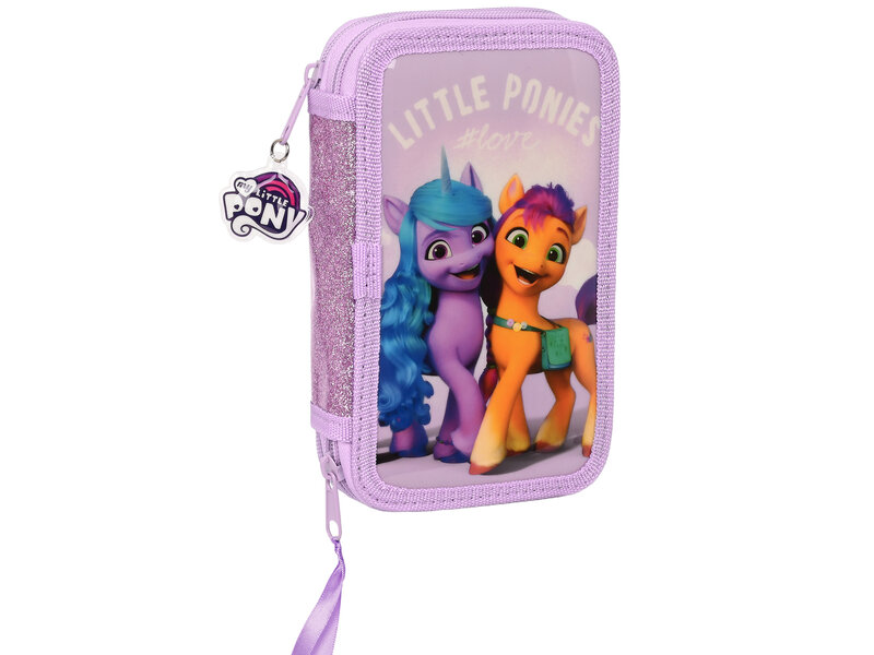 My Little Pony Gefüllter Koffer, Wild & Free - 28 Stk. - 19,5 x 12,5 x 4 cm - Polyester