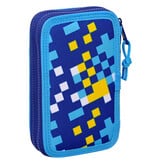 Sonic Gefüllter Koffer, Blau – 28 Stück – 19,5 x 12,5 x 4 cm – Polyester