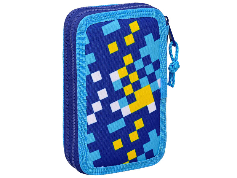 Sonic Filled case, Bleu - 28 pieces - 19.5 x 12.5 x 4 cm - Polyester