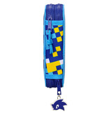 Sonic Gefüllter Koffer, Blau – 28 Stück – 19,5 x 12,5 x 4 cm – Polyester