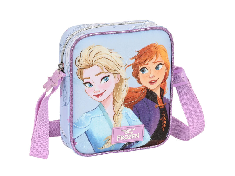 Disney Frozen Mini sac à bandoulière, Believe - 18 x 16 x 4 cm - Polyester