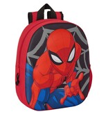 SpiderMan Rugzak, 3D Iconic - 33 x 27 x 10 cm - Polyester