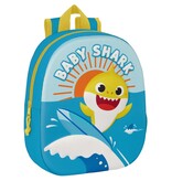 Baby Shark Rucksack, 3D Surf – 33 x 27 x 10 cm – Polyester