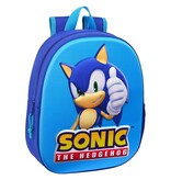 Sonic Backpack, 3D Great - 33 x 27 x 10 cm - Polyester