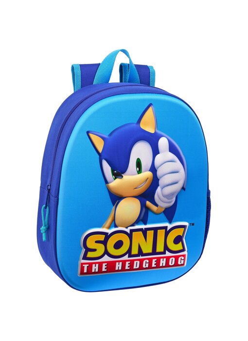 Sonic Backpack 3D Great 33 x 27 cm Polyester