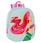 Disney Kleine Zeemeermin Sac à dos, Ariel 3D - 33 x 27 x 10 cm - Polyester