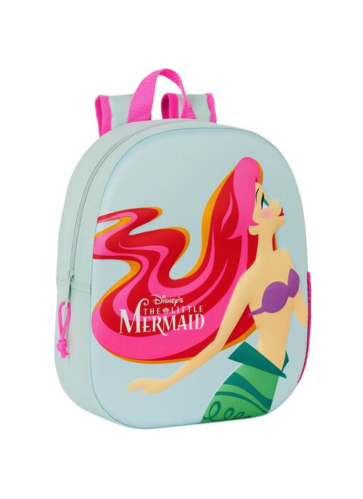 Disney Kleine Zeemeermin Backpack 3D Ariel 33 x 27 cm Polyester