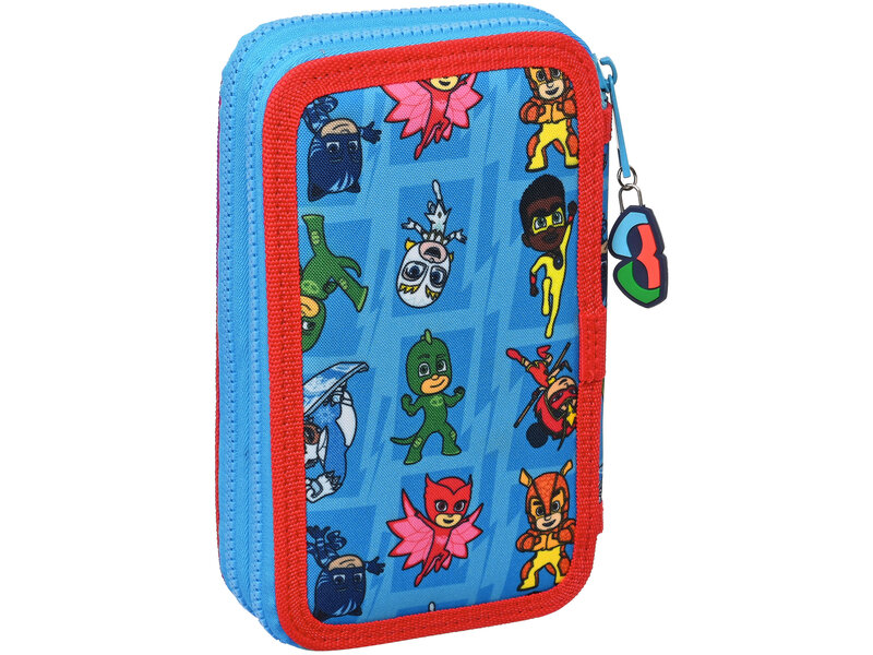 PJ Masks Filled Pouch, Power Heroes - 28 pcs. - 19.5 x 12.5 x 4 cm - Polyester