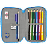 Filled Pouch, Power Heroes - 28 pcs. - 19.5 x 12.5 x 4 cm - Polyester