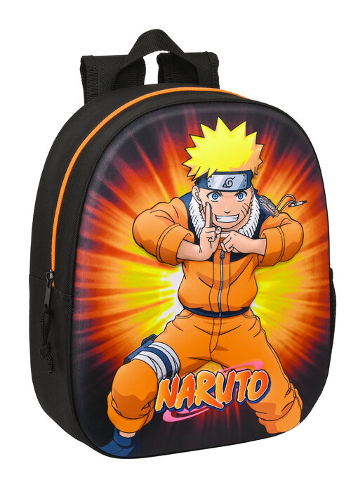 Naruto Sac à dos 3D Shonen 33 x 27 cm Polyester