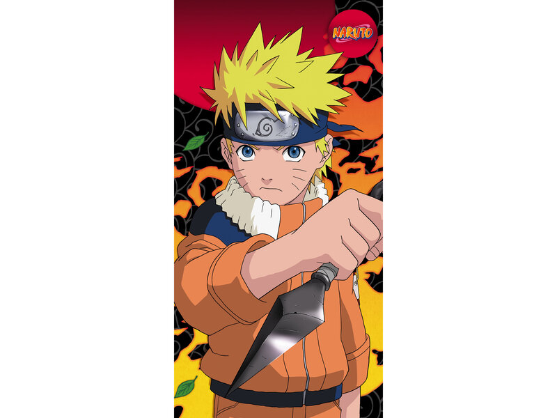 Naruto Serviette de plage, Hokage - 70 x 140 cm - Coton