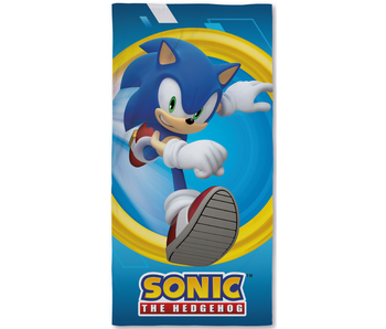 Sonic Beach towel Run 70 x 140 cm Cotton