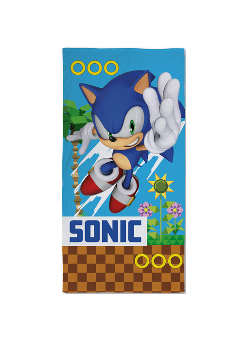 Sonic the Hedgehog Beach towel Unstoppable 70 x 140 cm Cotton