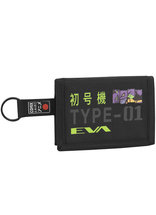 Comix Anime - Evangelion Portefeuille Type-01 EVA 12,5 x 8,5 cm Polyester