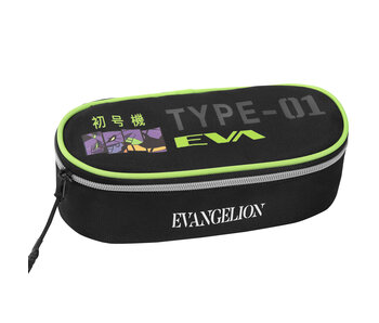 Comix Anime - Evangelion Pouch Oval, Type-01 EVA 22 x 9.5 cm Polyester