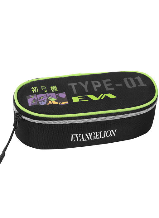 Comix Anime - Evangelion Etui Ovaal, Type-01 EVA 22 x 9,5 cm Polyester