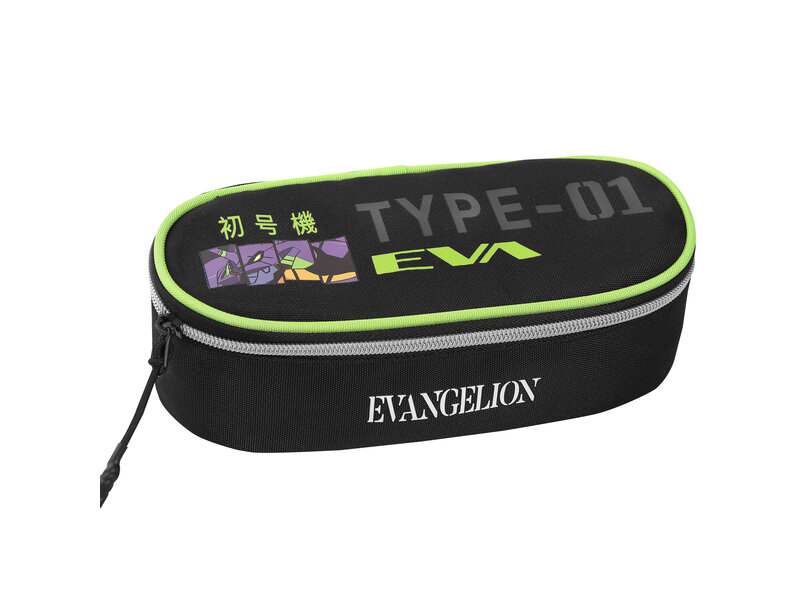 Comix Anime - Evangelion Pouch Oval, Type-01 EVA - 22 x 9,5 x 7 cm - Polyester