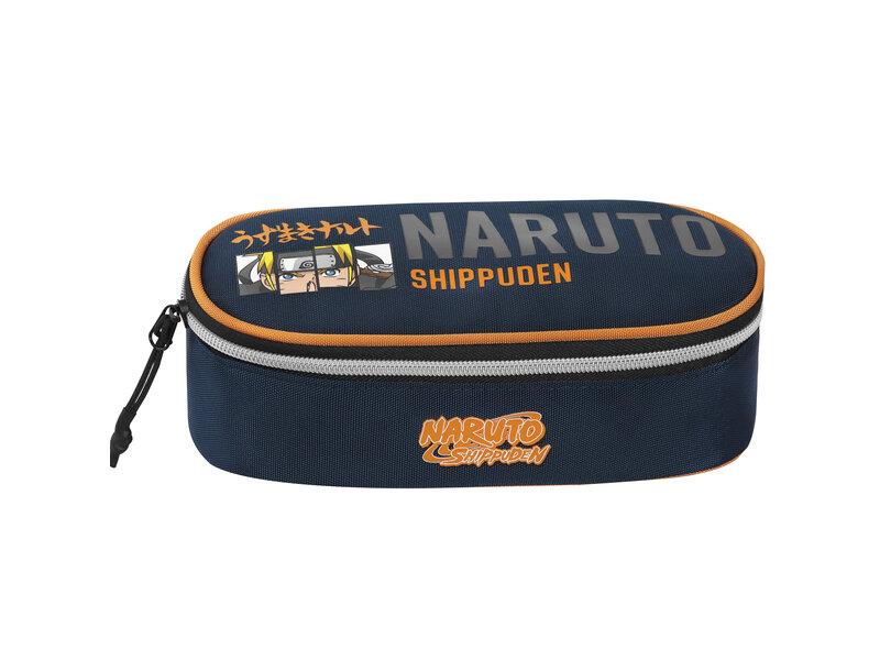 Naruto Etui Ovaal, Shippuden - 22 x 9,5 x 7 cm - Polyester