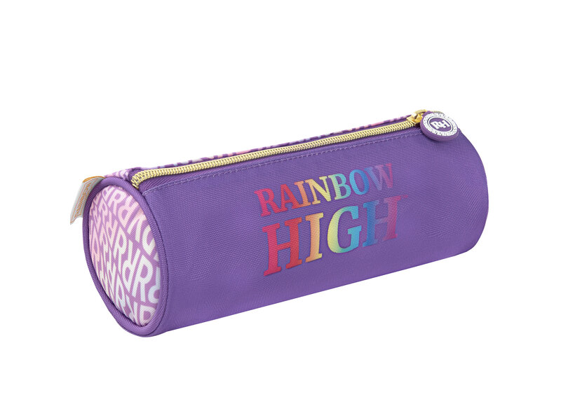 Rainbow High Beutel rund, modisch – 22 x 8 cm – Polyester