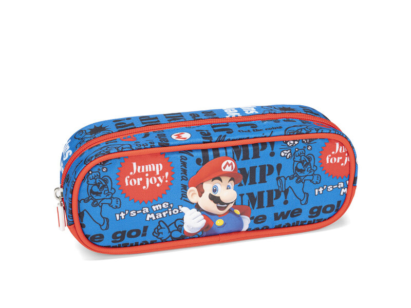 Super Mario Beutel, los geht's! - 22 x 7 x 8 cm - Polyester