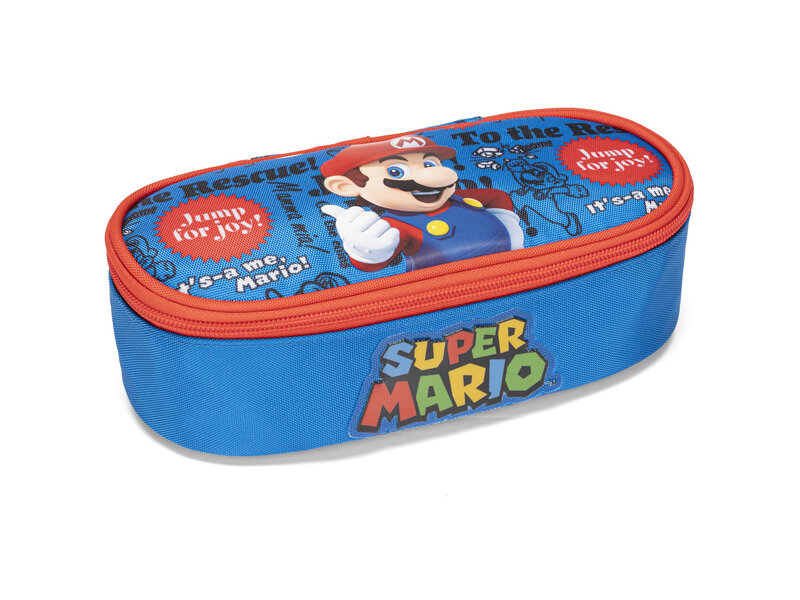 Super Mario Etui, Jump for Joy - 23 x 6 x 9,5 cm - Polyester