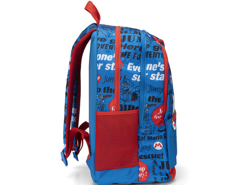 Super Mario Backpack, Jump for Joy - 43 x 32 x 23 cm - Polyester