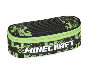 Minecraft Pochette Ovale, Build 22 x 9,5 cm Polyester