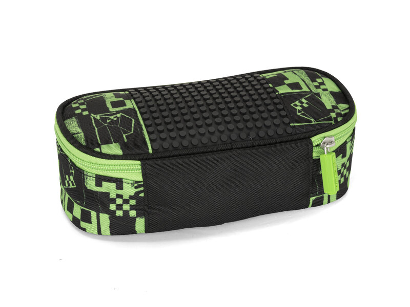 Minecraft Etui Ovaal, Build - 22 x 9,5 x 7 cm - Polyester