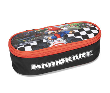 Super Mario Beutel Oval, Mario Kart 23 x 9,5 cm Polyester