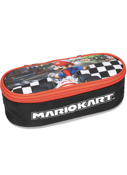 Super Mario Etui Ovaal, Mariokart 23 x 9,5 cm Polyester