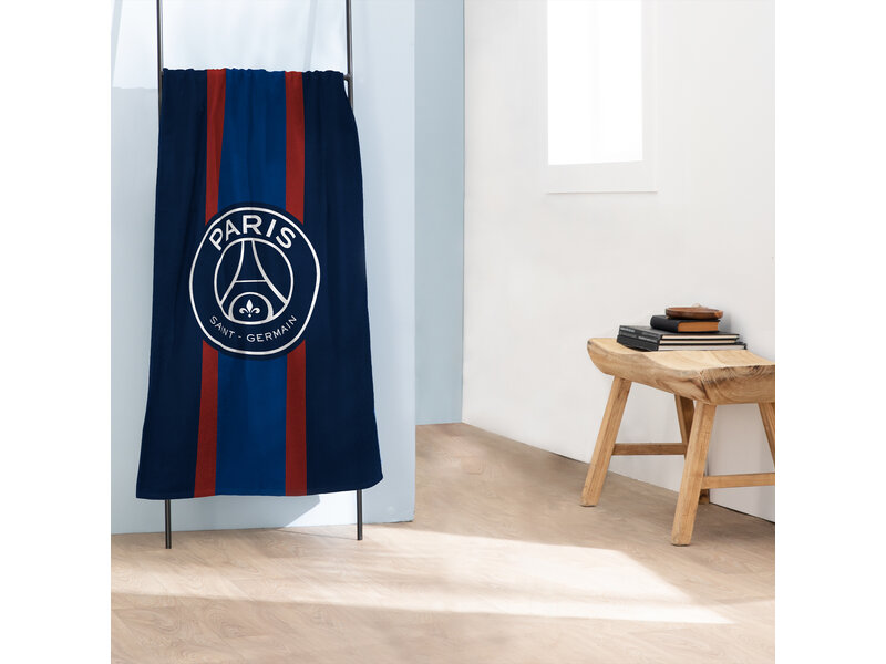 Paris Saint Germain Beach towel Remixed - 80 X 160 cm - 100% cotton