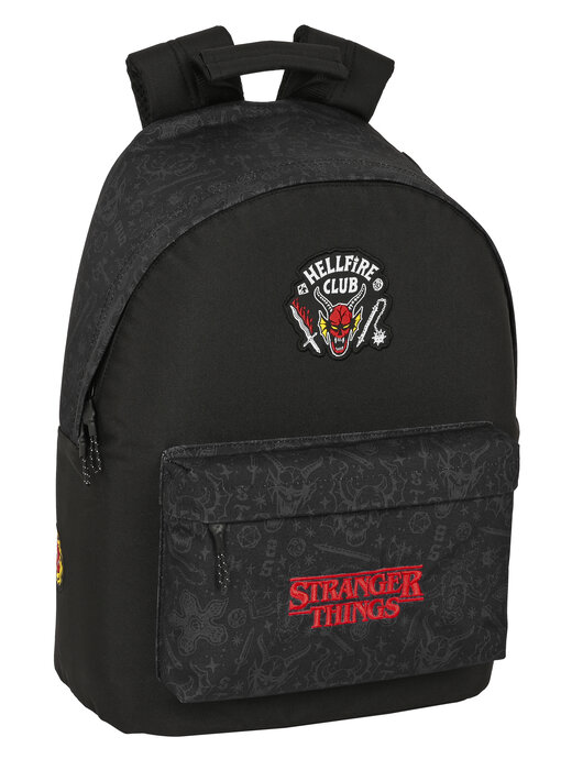 Stranger Things Laptop Backpack Hellfire Club - 14.1" - Polyester