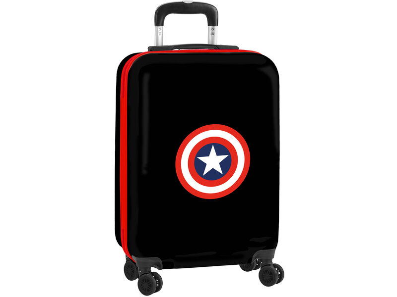 Marvel Avengers Cabin Trolley Captain America - 55 x 34.5 x 20 cm - ABS Hardcase