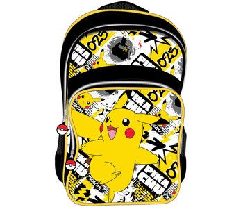 Pokémon Sac à dos Pikachu Graffiti - 42 x 27 x 20 cm - Polyester