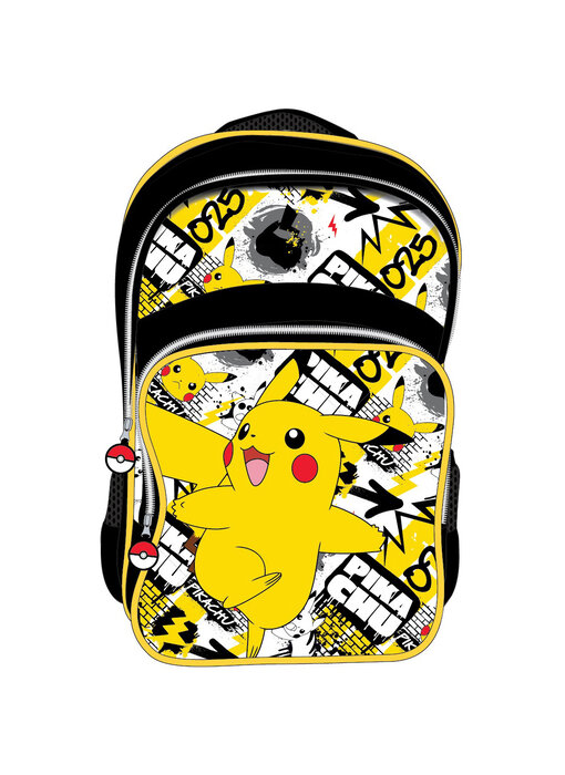 Pokémon Backpack Pikachu Graffiti - 42 x 27 x 20 cm - Polyester