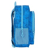 Disney Lilo & Stitch Backpack, True Blue - 38 x 32 x 12 cm - Polyester
