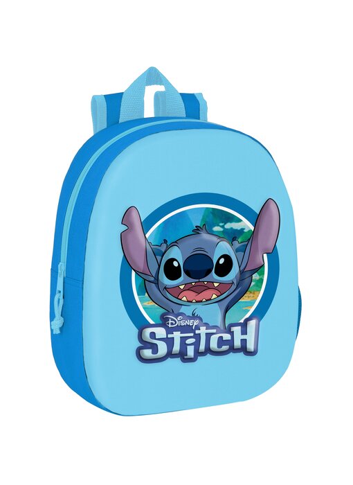 Disney Lilo & Stitch Backpack 3D True Blue33 x 27 cm Polyester