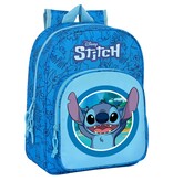 Disney Lilo & Stitch Backpack, True Blue - 34 x 26 x 11 cm - Polyester