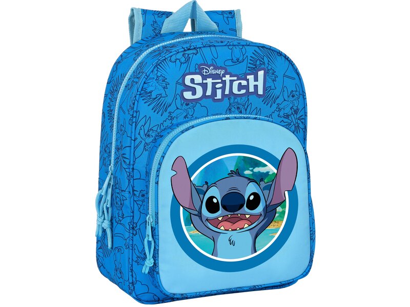 Disney Lilo & Stitch Rugzak, True Blue - 34 x 26 x 11 cm - Polyester