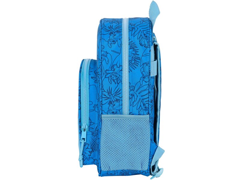 Disney Lilo & Stitch Rugzak, True Blue - 34 x 26 x 11 cm - Polyester