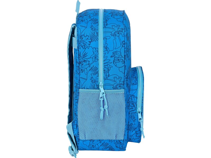 Disney Lilo & Stitch Rugzak, True Blue - 42 x 33 x 14 cm - Polyester