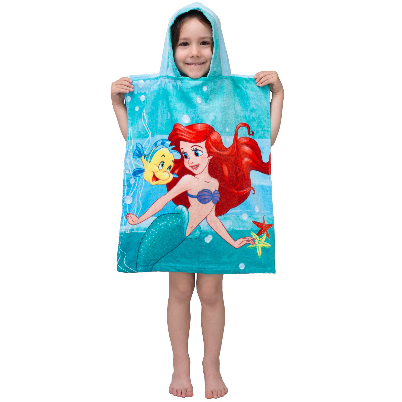 The Little Mermaid poncho Ariel - SimbaShop.nl