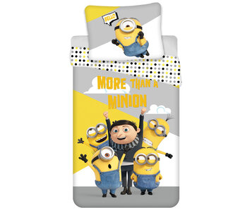 Minions Bettbezug Bello 140 x 200 + 70 x 90 cm Baumwolle