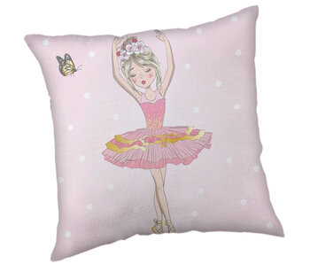 Ballerina Coussin Plié Relevé 40 x 40 cm Polyester